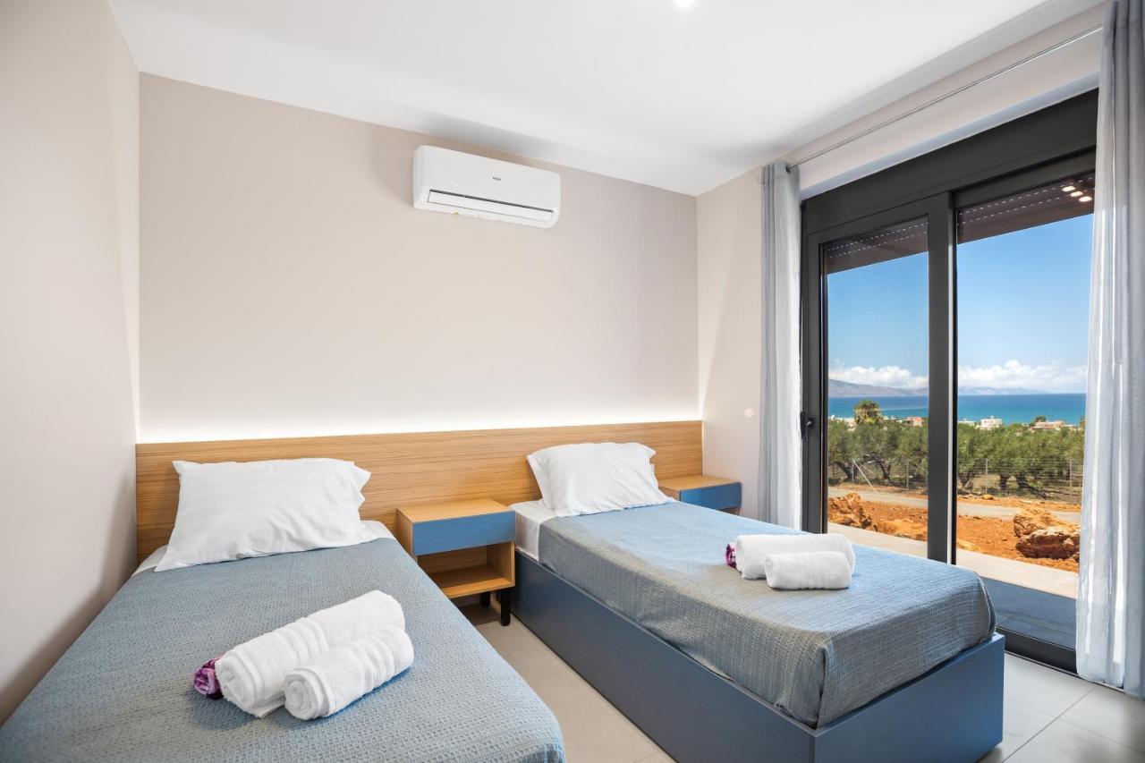 Isabel Artemis Crete - Luxury Sea Views Villas Nopigia Eksteriør billede
